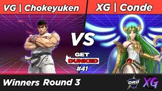 XGGD41 WR3: Chokeyuken (Ryu) vs Conde (Palutena, Mewtwo)