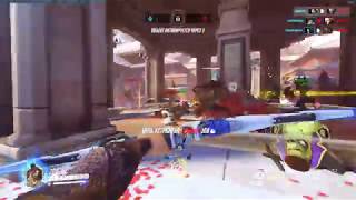 Overwatch hanzo wtf (2 kill from 1 arrow)