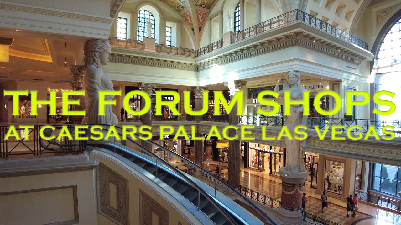 The Forum Shops at Caesars Walk Tour 