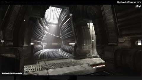 Sci-Fi Atmosphere Processing Deck - DAZ Studio 3D Model - Review