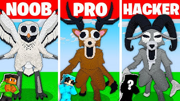 NOOB vs HACKER: I Cheated In A 99 NIGHTS IN THE FOREST Build Challenge!