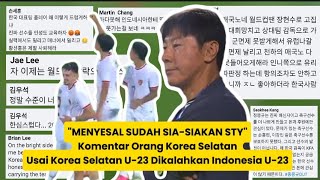 'Menyesal Sudah Sia-siakan STY' Komentar Orang Korea Selatan Usai Dikalahkan Indonesia