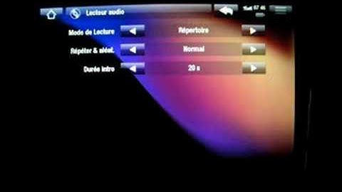 Archos 5 musique