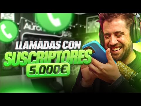 LLAMO A 5 SUSCRIPTORES Y LES COMPRO TODO LO QUE QUIERAN