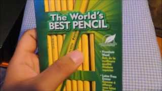Dixon's Ticonderoga Unboxing and Review