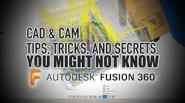 10 Pro-Level Fusion 360 CAD & CAM Tips!