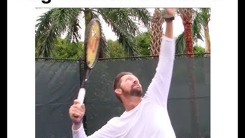 Leg drive on the Serve