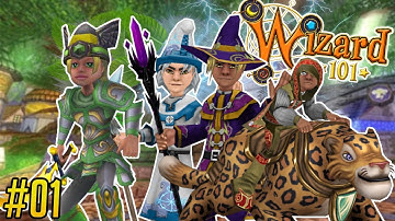Wizard101 STORM, BALANCE, LIFE, ICE Schools! Walkthrough - Episode 1: HOW RATTLEBONES GOT HIS NAME