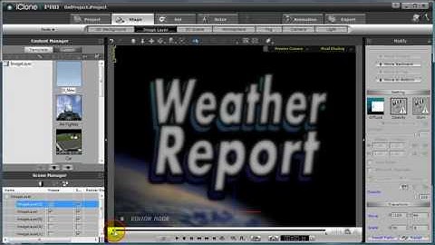 iClone4 Tutorial - Image Layer Editing 3