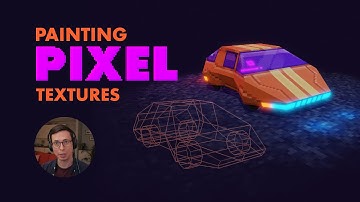 Creating a Low Poly Pixel Texture 3D Asset in Blender 2.8+
