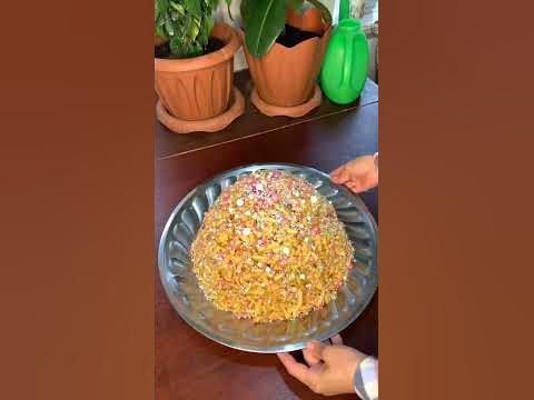Вариант украшения чак-чака. Чак-чак на сватовство #чакчак#рецепт# ...