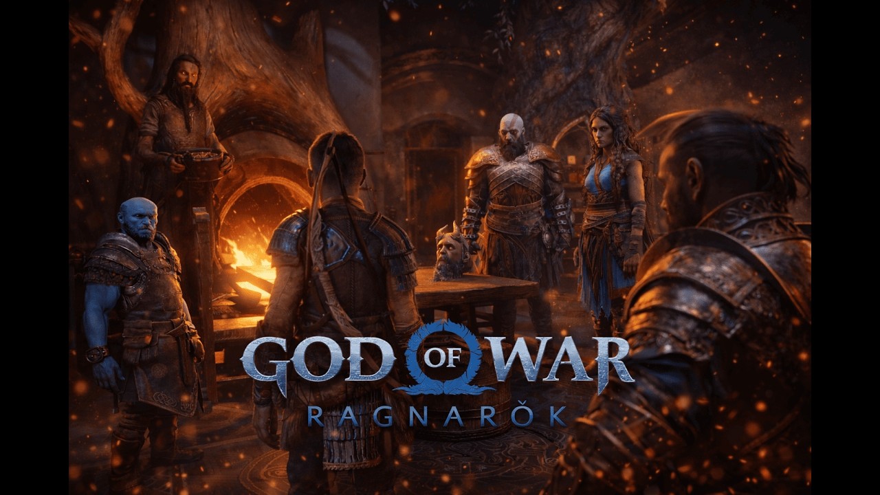 ГНЕВ АТРЕЯ — Асгард, Хеймдалль и маска Одина | God of War Ragnarök #8