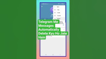 Telegram Me Messages Automatically Delete Kyu Ho Jate Hain | Telegram Auto Delete Problem Fix