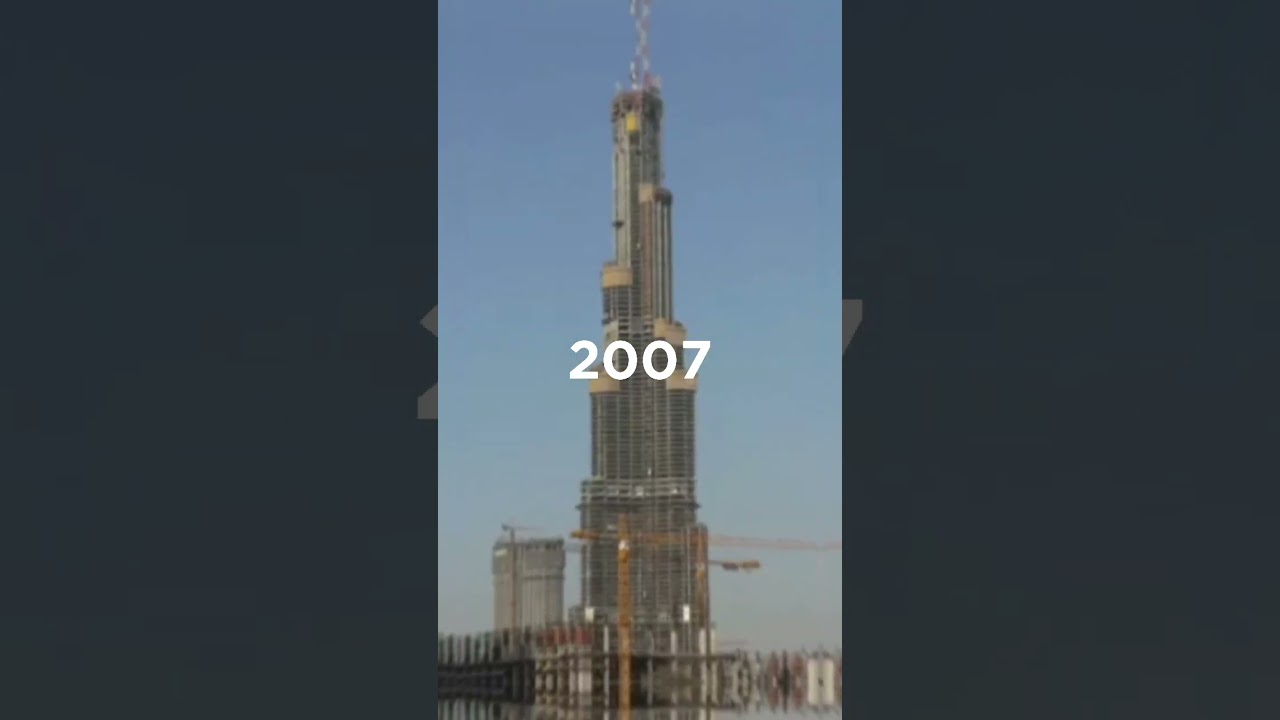 Burj Khalifa Evolution. 