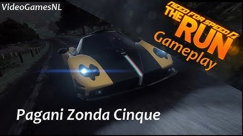 Need For Speed: The Run | Pagani Zonda Cinque Gameplay - Challenge Series Platinum [PS3] [HD]