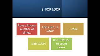 For loop vs While loop and all other loops 