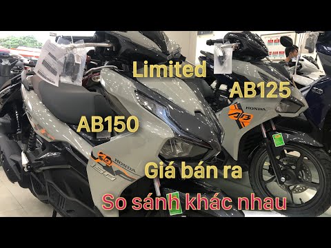 Ab Màu Xi Măng - Honda Air Blade Limited ( AB125. AB150 ) màu xám xi măng - Giá bán