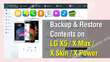 How to Backup & Restore Contents on LG X5 / X Max / X Skin / X Power
