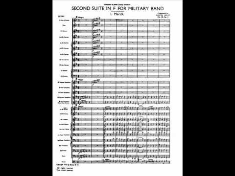 Second Suite in F for Military Band "March"