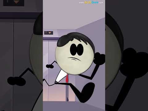 How to Survive an Elevator Free Fall? | #aumsum #kids #shorts #science