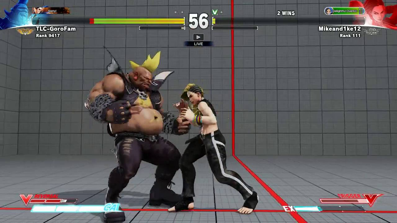 street fighter 5 mods UMGGaming.com Online SFV Tournament - GoroFam (Birdie) vs MikeandIke (Laura) Pt 2/2[720P60FPS]