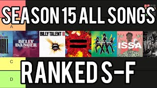 All Beatstar Season 15 tour pass songs RANKED