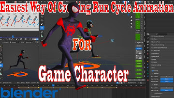 Game Character Animation Tutorial: Creating Dynamic Run Cycles for Unreal Engine/Unity in Blender