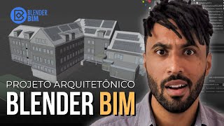 😲Os Arquitetos vão AMAR isso! - Blender BIM