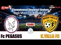 Championnat rgional sniors fc pegasus vs khar yalla fcstade castors