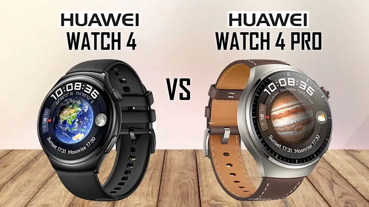 Huawei Watch 4 VS Huawei Watch 4 Pro COMPARISON! - 天天要聞