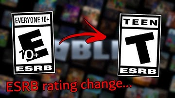ESRB changes Roblox
