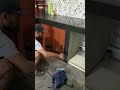 Hasil pengecatan pada kabel duct tutup kolong dapur ✅ #tutupkolongdapur #diy #tutorial #tukang #fyp