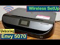 HP Envy 5070 Unboxing, SetUp, Wireless SetUp, Install Ink, Load Paper, Copy Test & Review !!