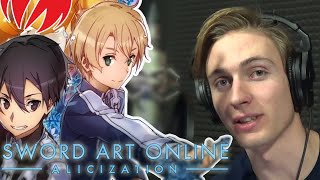 КАК ОЗВУЧИВАЮТ АНИМЕ Sword art Online Alicization | Мастера Меча Онлайн Алисизация [Студийная Банда]