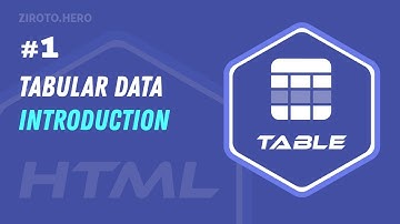 Master HTML in Darija Arabic #1 Tabular Data Introduction