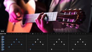 Video thumbnail of "September - Sparky Deathcap (Jam school of music - Guitar Tutorial) with TAB"