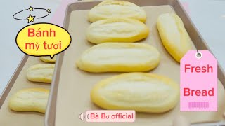 29/ Cách 1: làm bánh mỳ tươi bất bại-Bí quyết nướng bánh mỳ nở bung cánh, để ở ngăn mát không bị xẹp