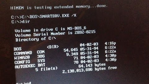 How to Setup MS-DOS on a Modern (or Any) Computer