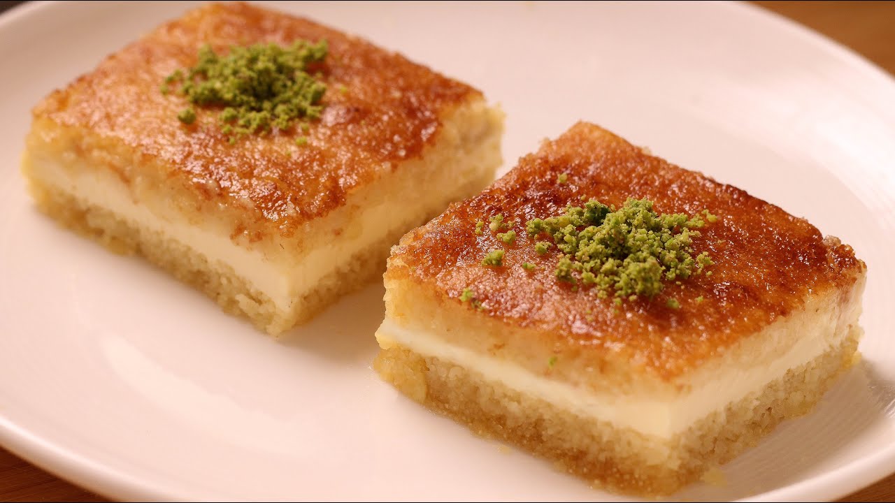 بسبوسة ال 10 دقائق اطيب بسبوسة على وجه الكرة الأرضية حضريها بالبيت بسهولة  basbousa