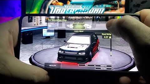 Playing NFS Underground 2 Mobile on Android & iOS