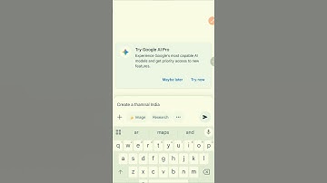 how to create thamnal ai Gemini
