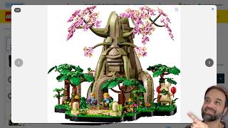 LEGO Legend of Zelda set official reveal! Great Deku Tree 2-in-1 77092 thoughts from a non-player