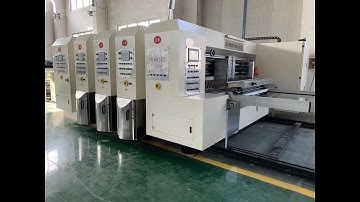 IN PHILIPPINES SOOME CARTON BOX MAKING MACHINE INLINE FLEXO GLUER STRAPPER