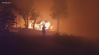 Dixie Fire tears through town of Greenville, California