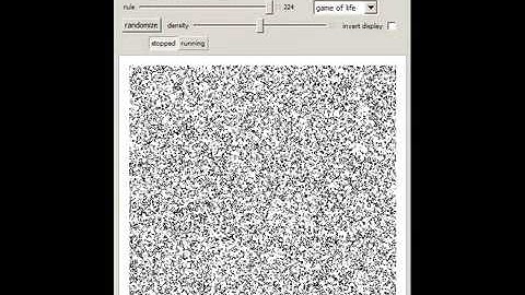 2D Cellular Automaton Animations