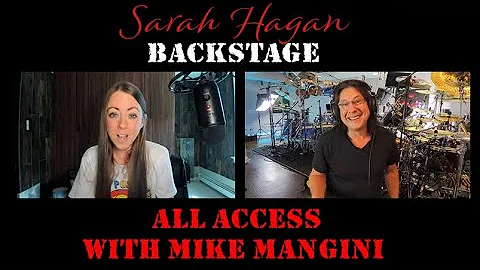 Sarah Hagan Backstage Episode 64 with Mike Mangini