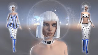 Cosmo lady Unreal Engine 4/5