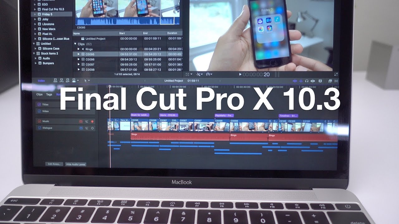 final cut pro x 10.3 essential training download