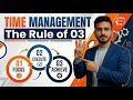 The Rule of 3 Explained | Time Management Framework for Focus & Productivity with Taaha Reza