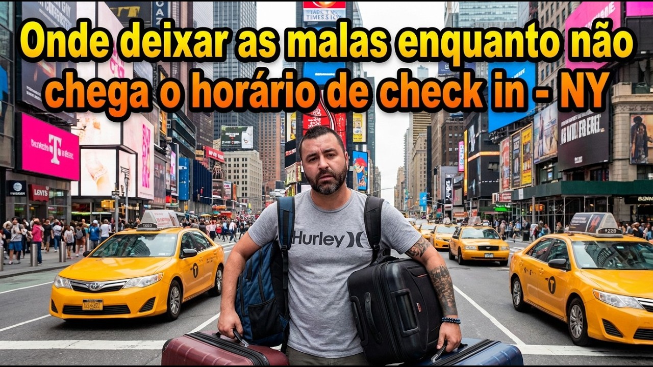 Cheguei em NOVA YORK! Imigração em JFK + como ir para Manhattan GASTANDO POUCO (AirTrain + Metrô)